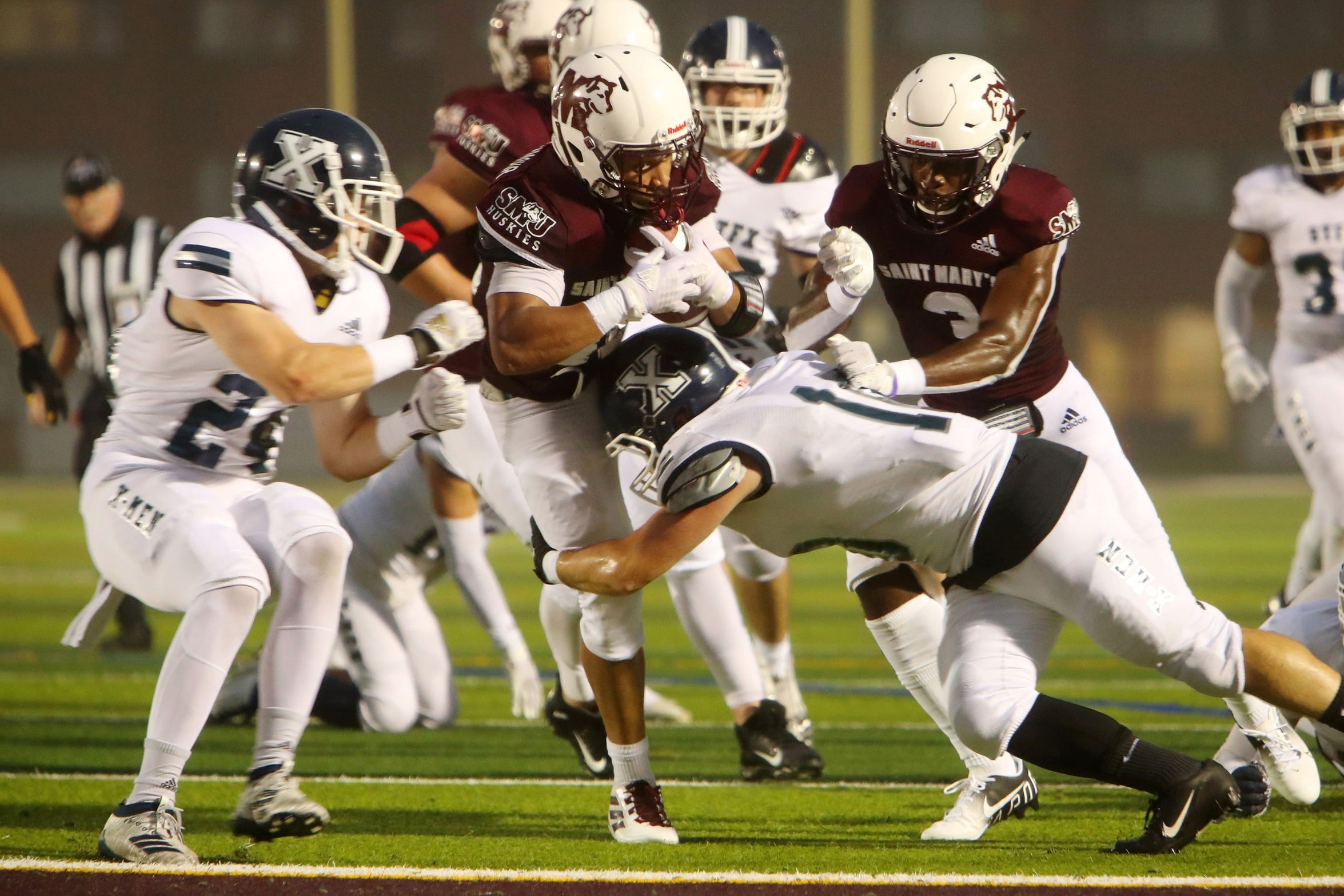 Huskies Drop Home Opener to X-Men