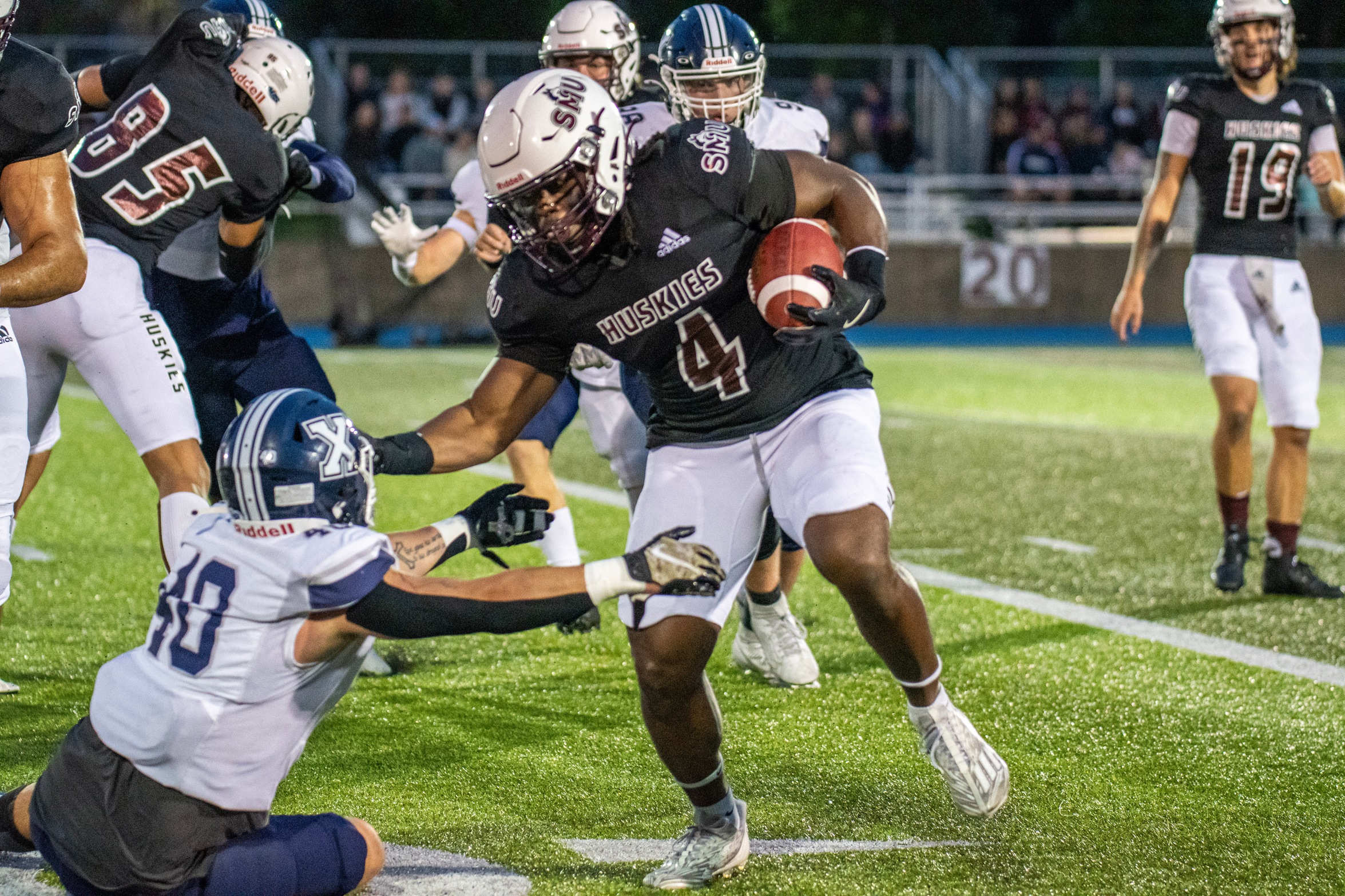 X-Men defeat Huskies 19-17