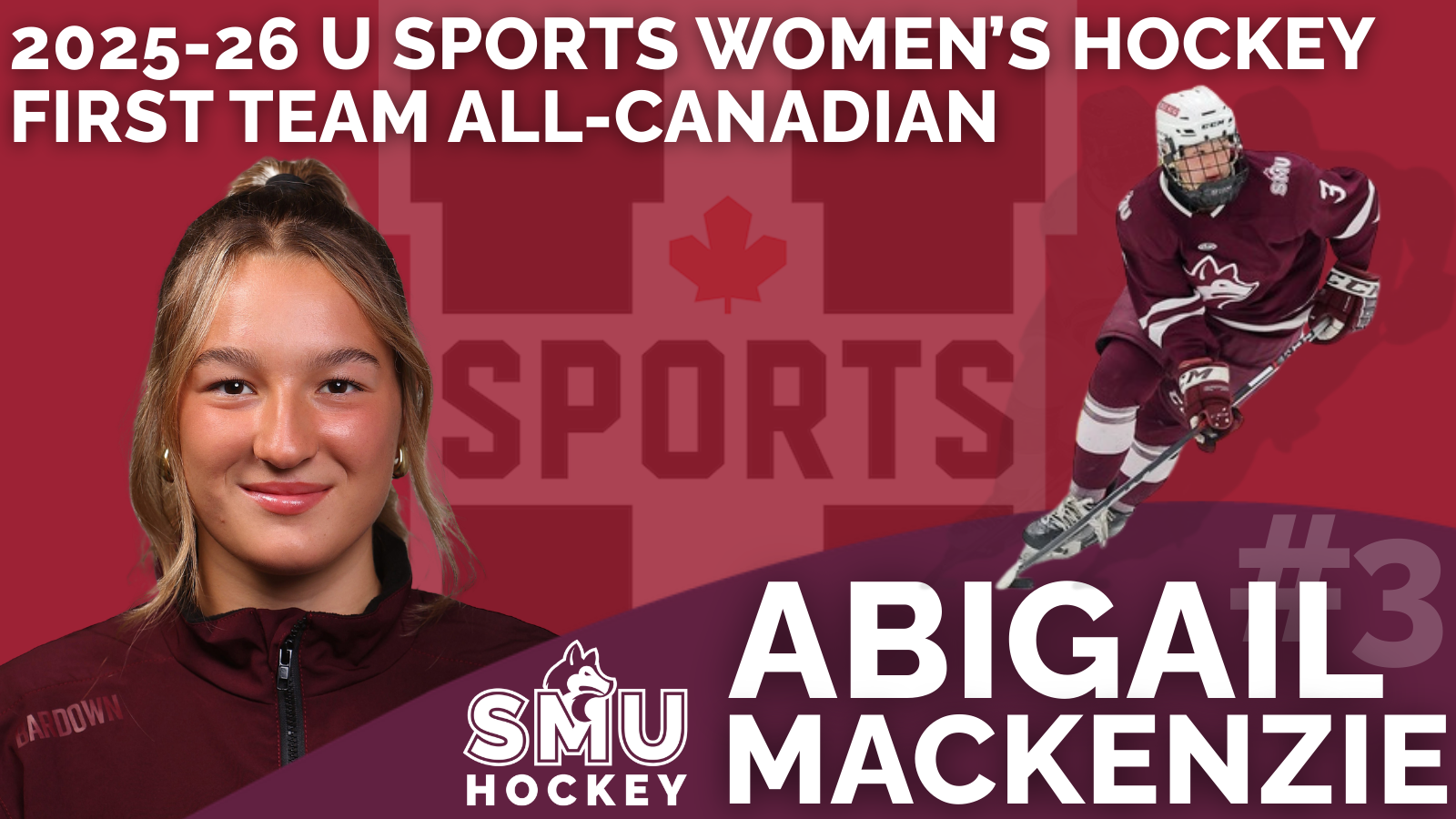 Abigail MacKenzie named U SPORTS First Team All-Canadian